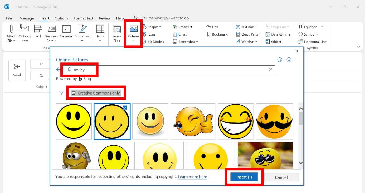 Outlook Emojis How To Add Smileys In Outlook Ionos