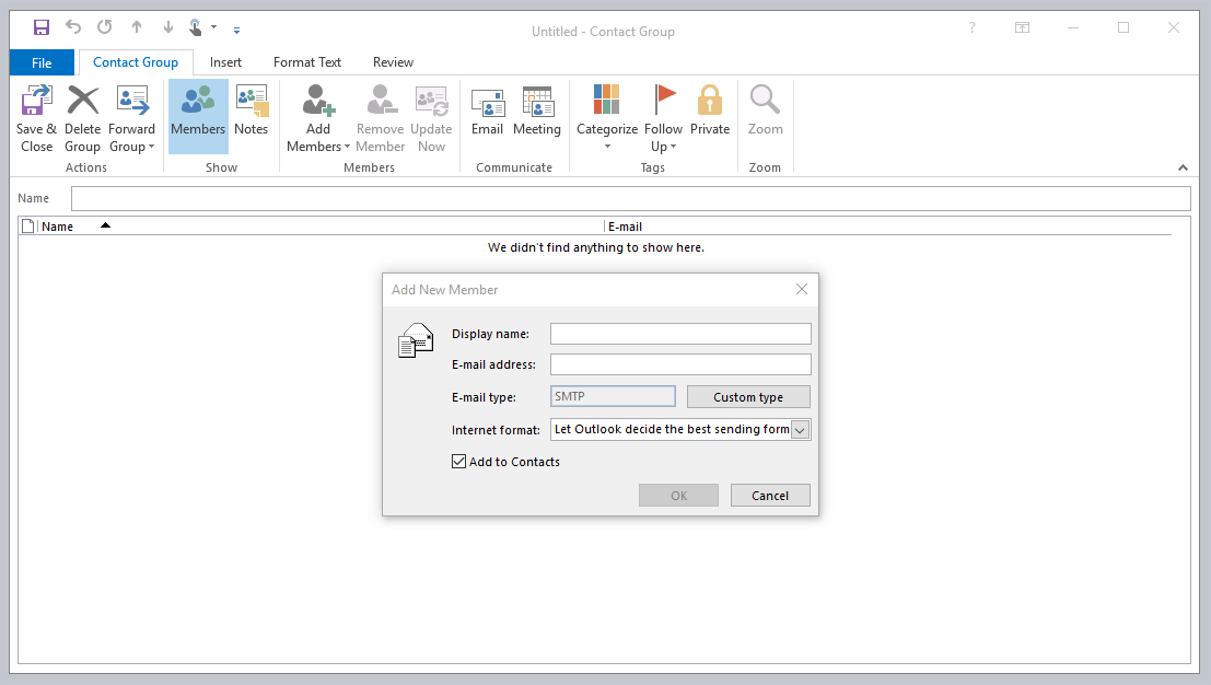 How to create a distribution list in Outlook | Step-by-step guide - IONOS