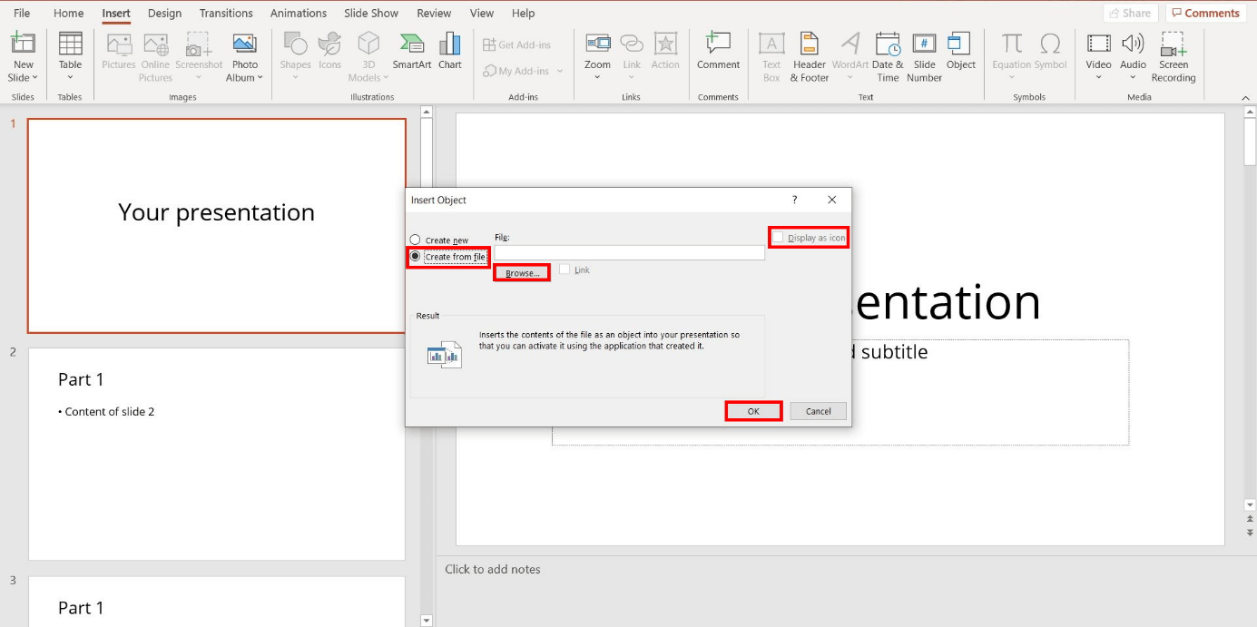 Inserting A Word Document Into PowerPoint Here s How IONOS