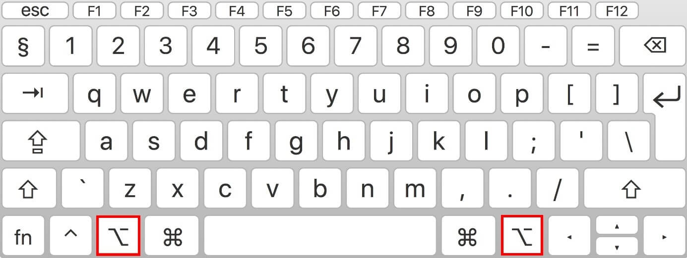 Alt Key On Mac The Most Important Functions IONOS