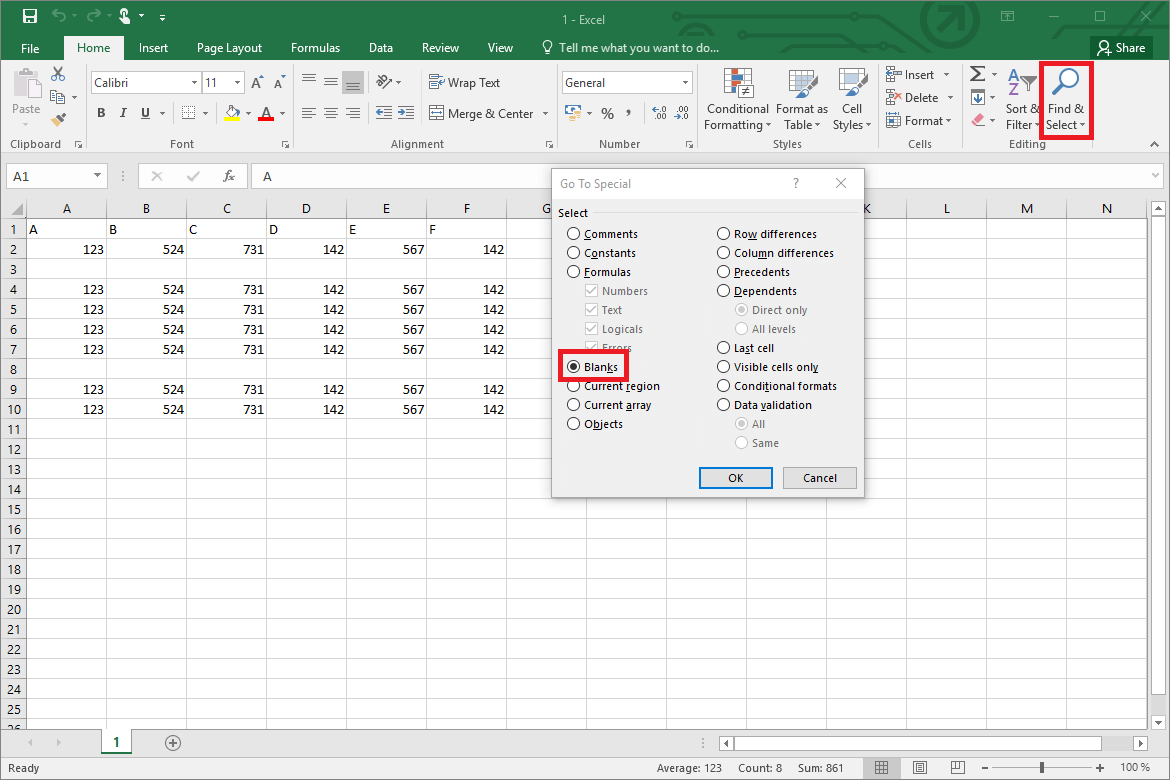 4 Simple Ways To Delete Or Remove Blank Rows In Excel Vrogue