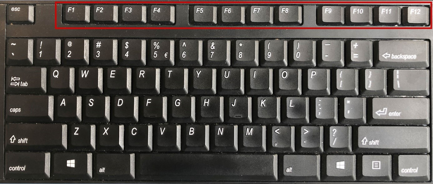 Function Keys F Keys F11 F10 F8 And More IONOS