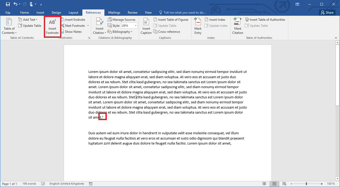 How To Insert And Edit Footnotes And Endnotes In Word IONOS