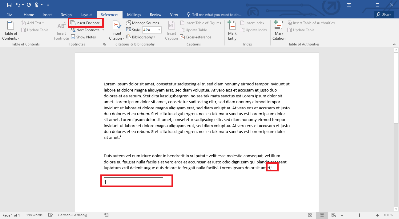 How To Make Footnotes In Word Kopnashville