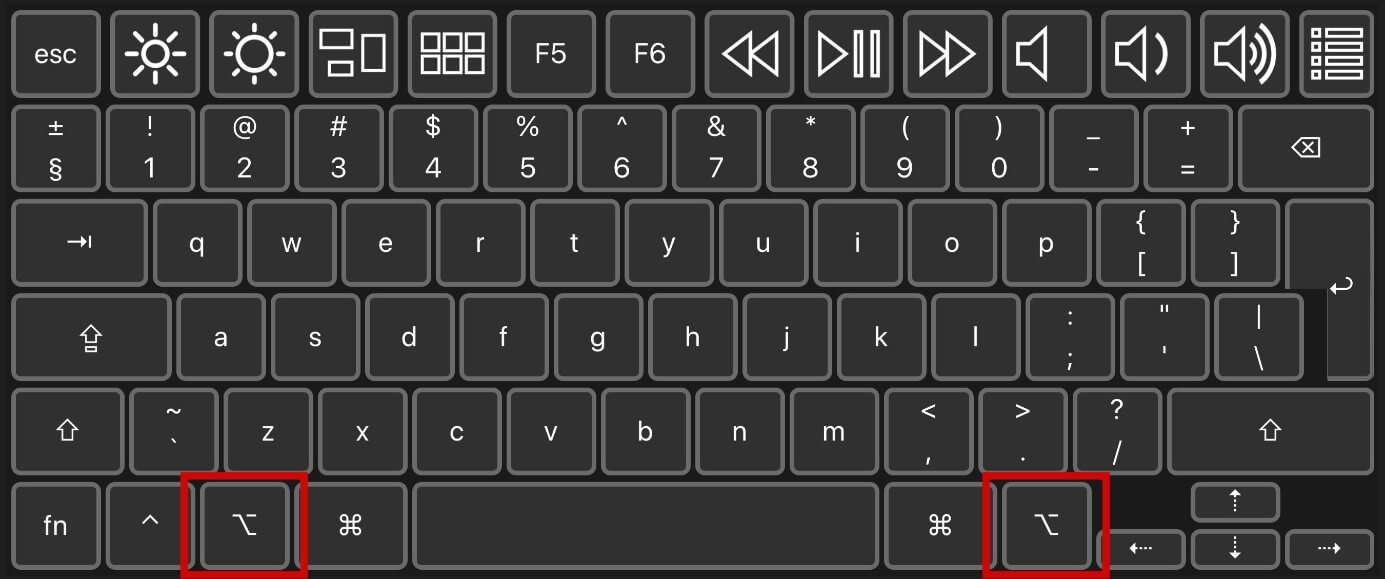 mac control key