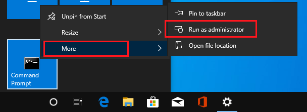 command prompt opening and closing windows 10
