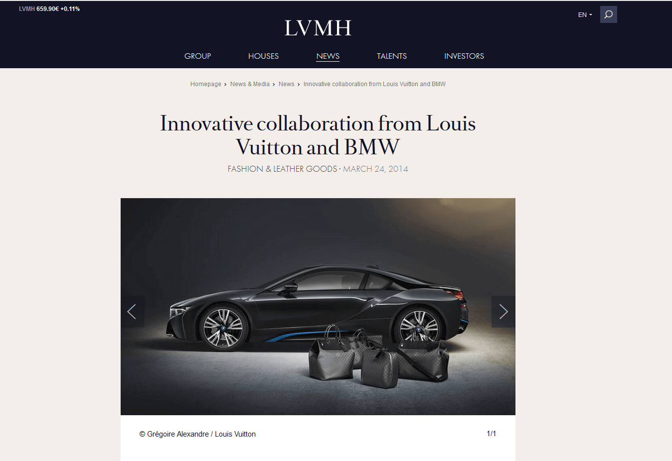 Bmw And Louis Vuitton Strategic Alliance
