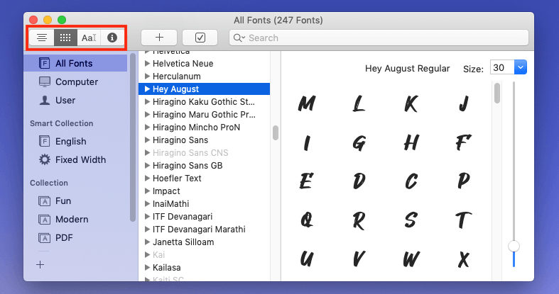 how to install fonts on mac osx