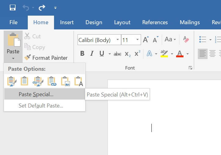 How To Insert An Excel Table Into Word Brokeasshome Com