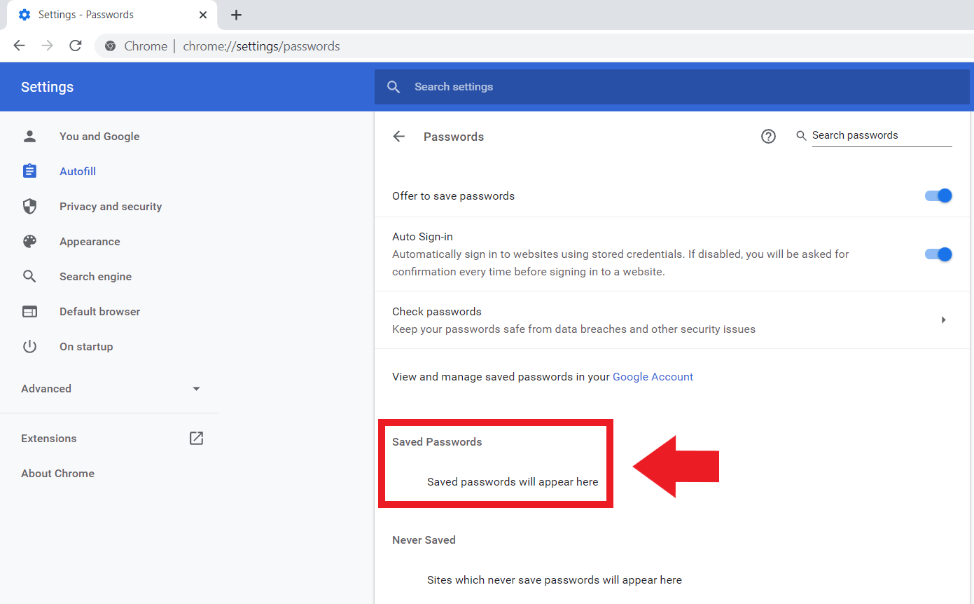 How To Manage Passwords In Chrome Google s Password Manager Explained 