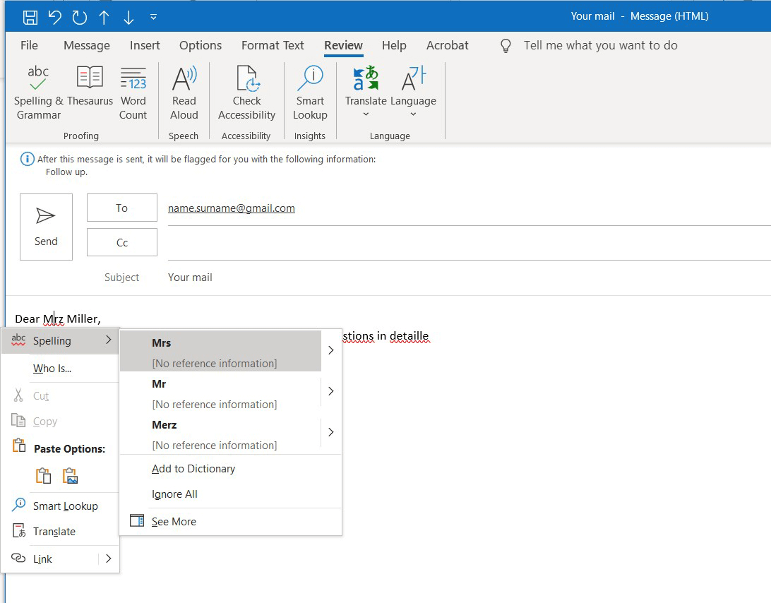 Outlook How To Turn On Spell Check In Outlook IONOS