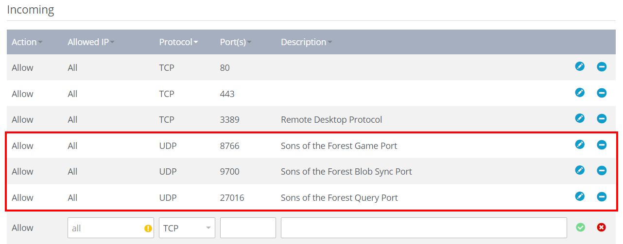 Como criar servidor Ubuntu Sons of the Forest - IONOS