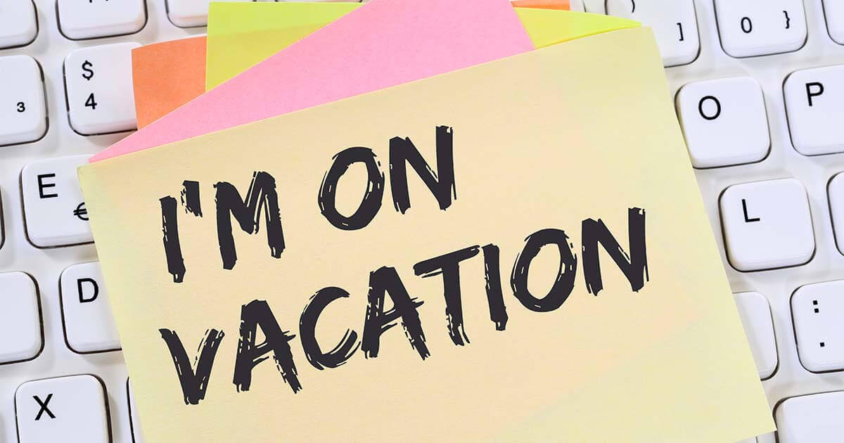 Out of office message: Examples and templates - IONOS
