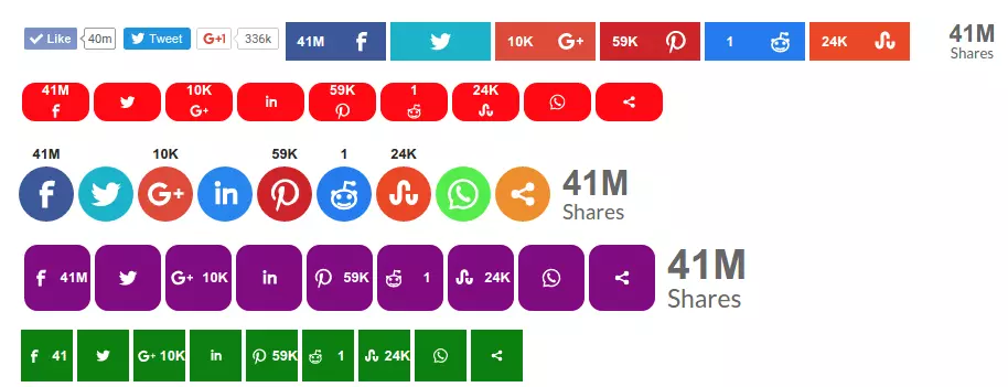 Website for Sassy Social Share plugin