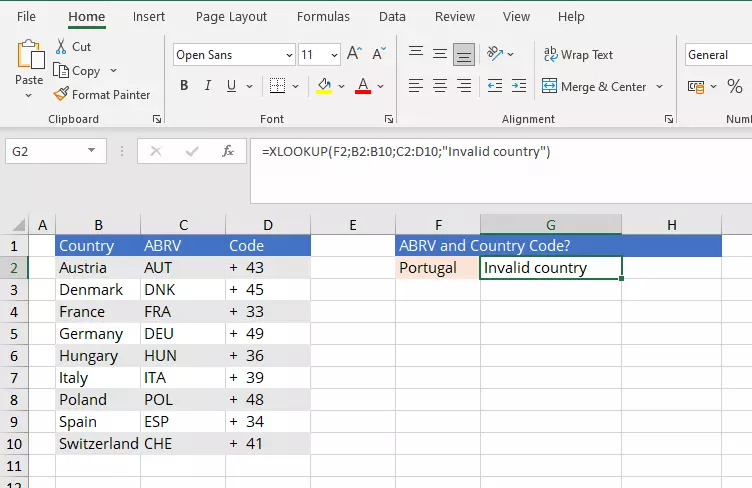 XLOOKUP-Example for not_found