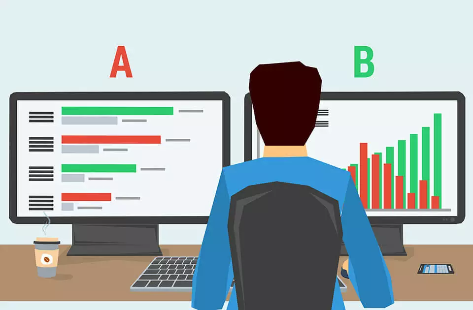 A/B testing: the basic principle