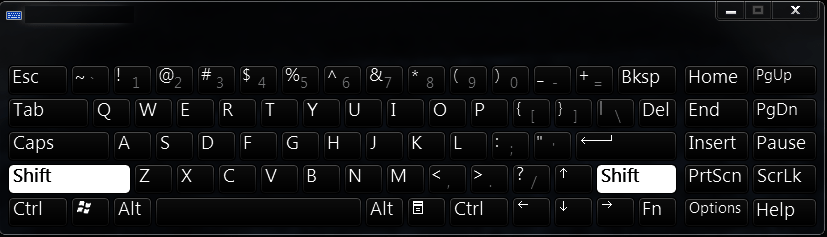 Shift key | All functions & keyboard shortcuts - IONOS