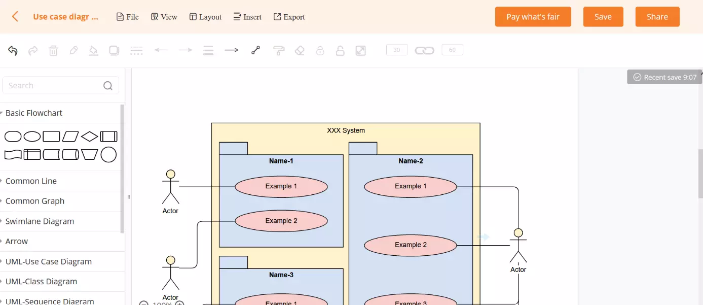 GitMind user interface