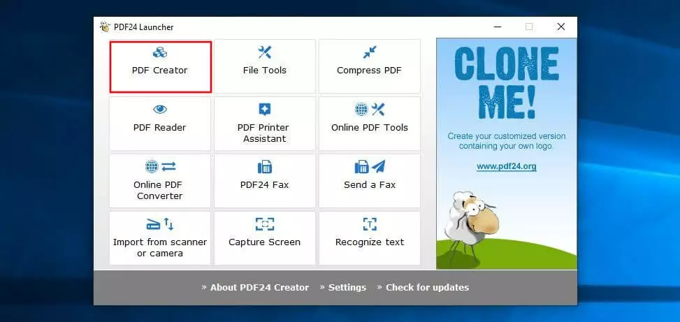 PDF24 Launcher