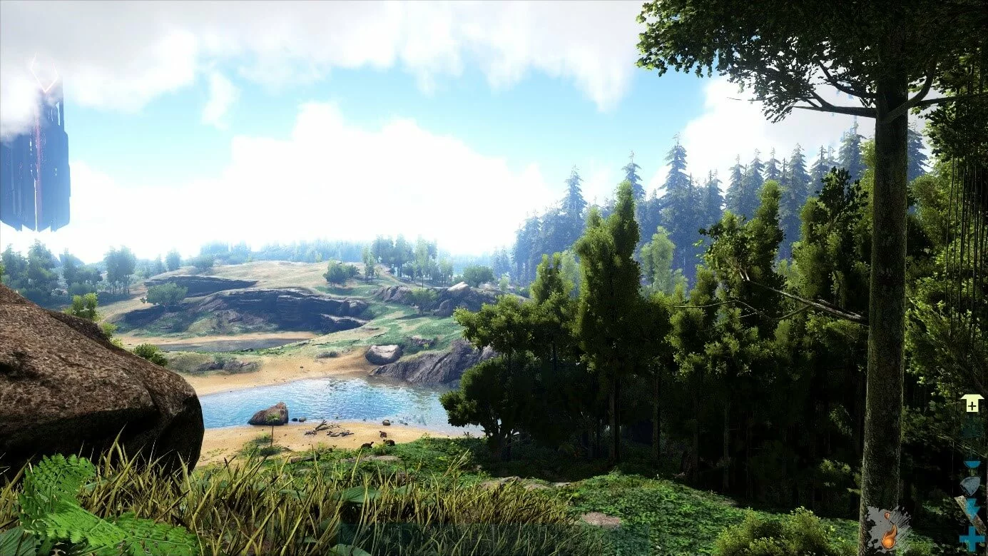 Impressive vegetation in ARK