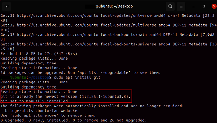 How To Install Git On Ubuntu 20.04 - IONOS