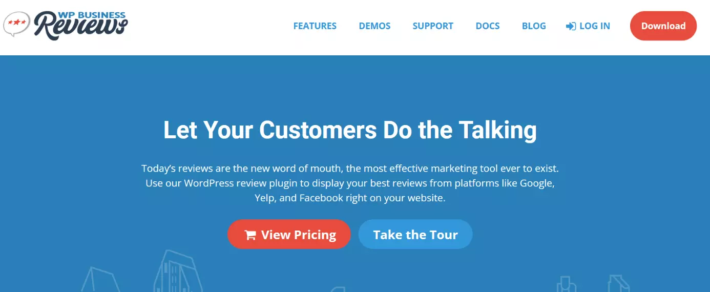 WP Business Reviews is a paid plugin with automated, high-quality review integration