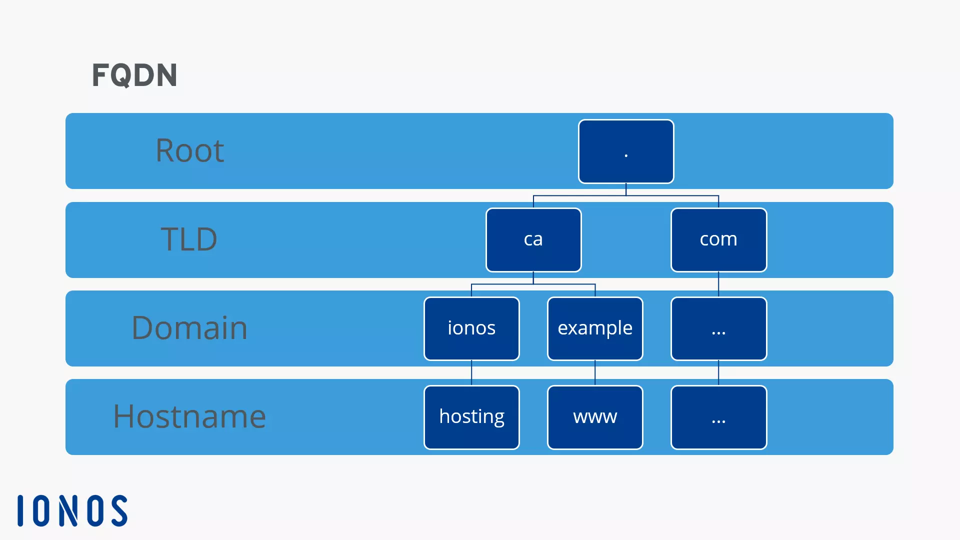 Structure of the FQDN