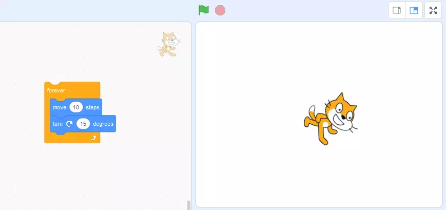 Programación visual con Scratch