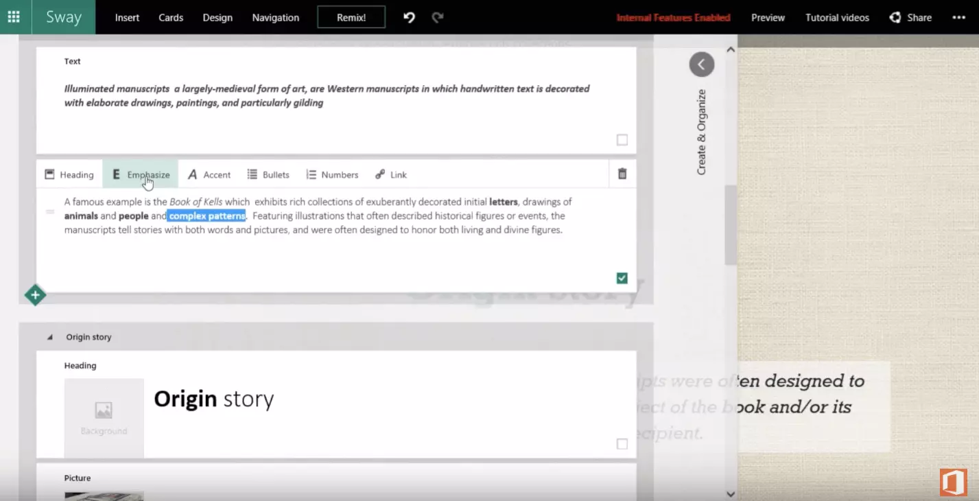 Microsoft ofrece una alternativa a PowerPoint con Sway