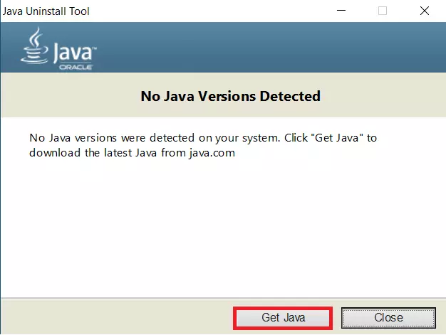 Java Uninstall Tool: descargar Java