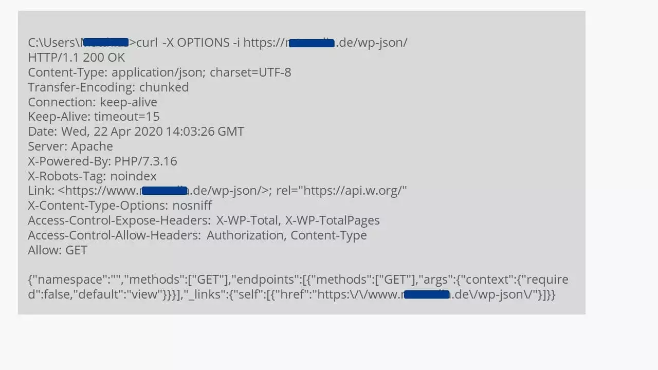 REST API de WordPress con línea de comandos 