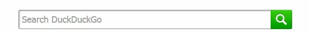 Integrar la barra de búsqueda de DuckDuckGo 
