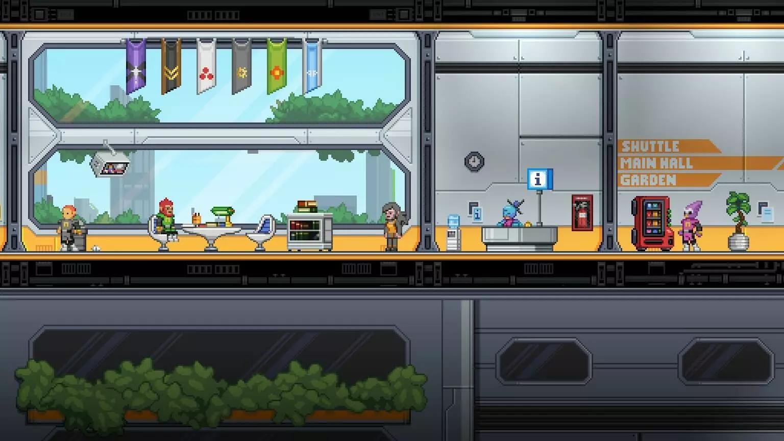 Escena de Starbound