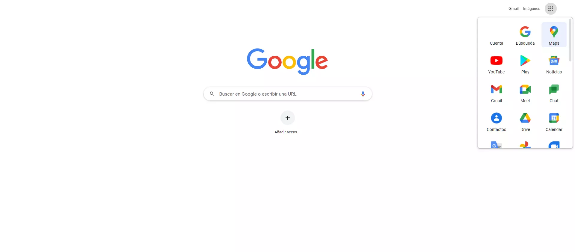 Cuenta de Google: visualización de las aplicaciones