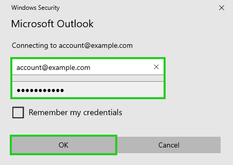 Manually Setting Up IONOS Email Accounts in Outlook for Microsoft