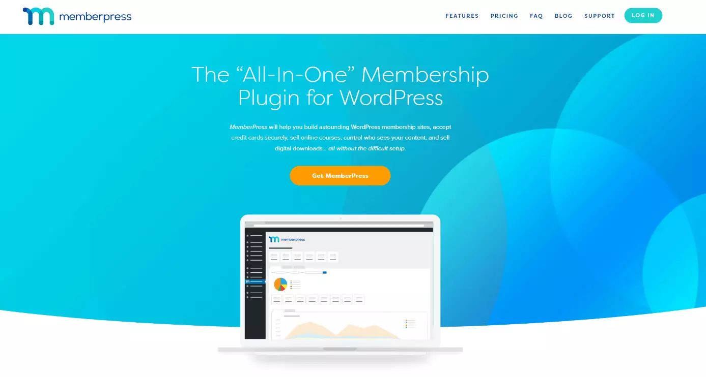 Site do plugin para WordPress MemberPress