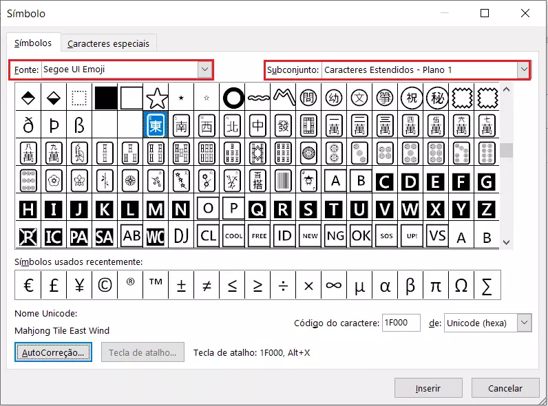 No Outlook, Emojis são disponibilizados pela fonte Segoe UI Emoji