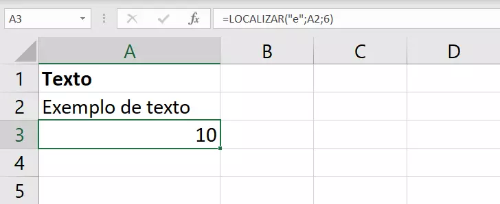 Como pesquisar no Excel a localização de um caractere