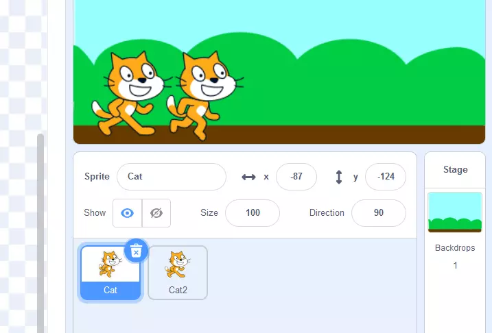 Tutorial Scratch: Figura Cat