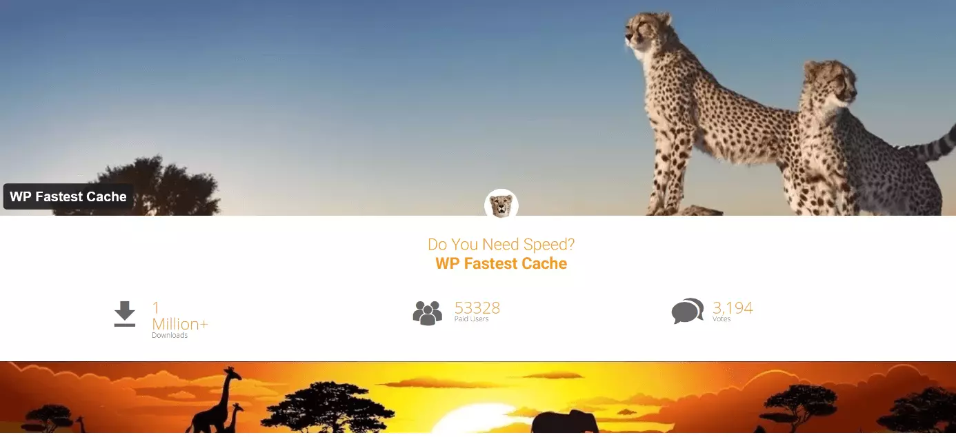 Site do plugin para WordPress WP Fastest Cache Premium