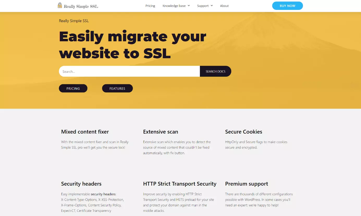 Site do plugin para WordPress Really Simple SSL