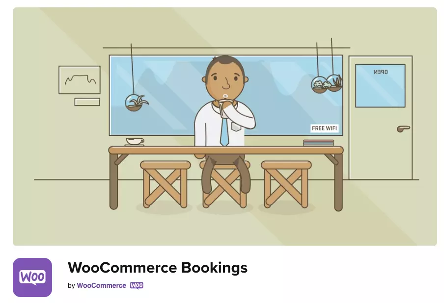 Captura de tela do WooCommerce Bookings